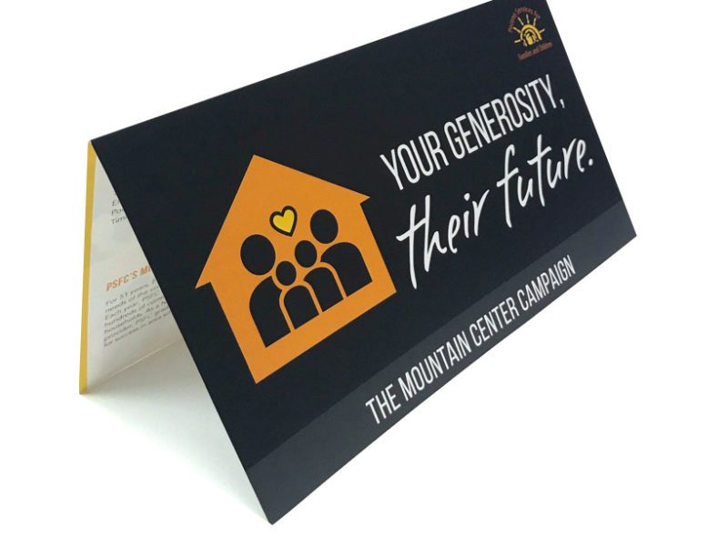 Pocono Services for Families and Children Capital Campaign Materials