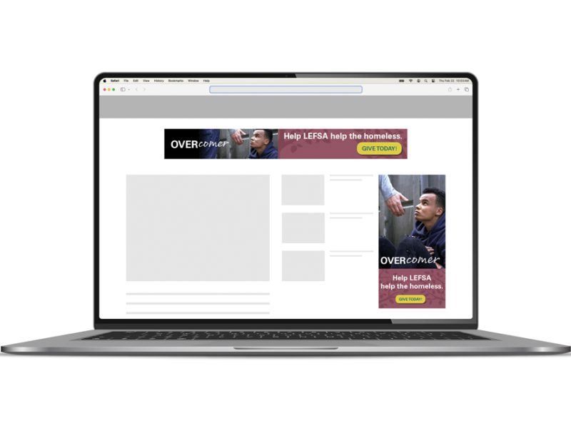 LEFSA “Overcomer” Digital Ads