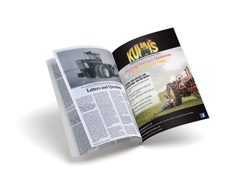 Kuhn’s Equipment Repair & Tractor Parts Trade Magazine Ads